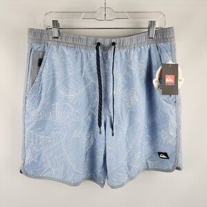 Quikslver Swim Shorts Mens Large Blue Kentucky Board Shorts (34x7) NWT